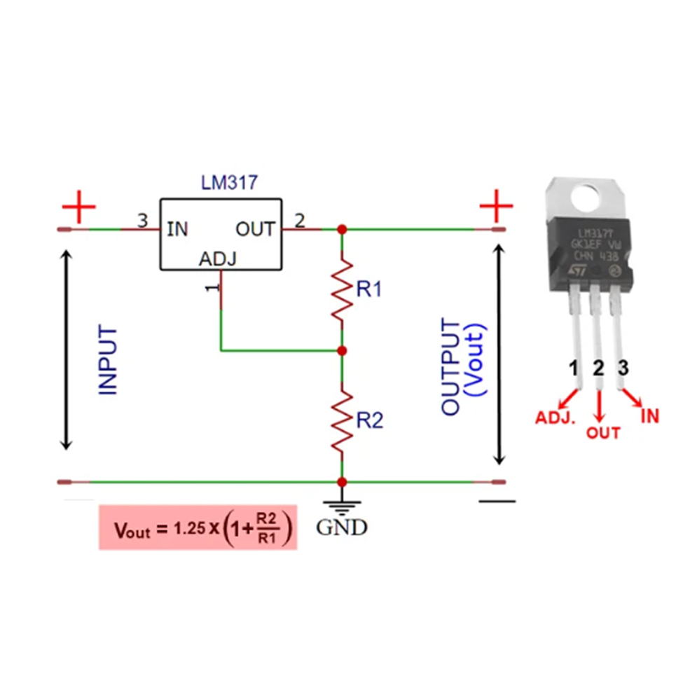 schematic linear regulator 